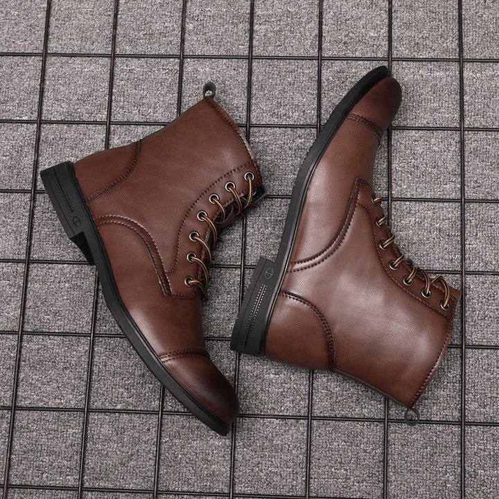 Morgan | Faux Leather Ankle Boots