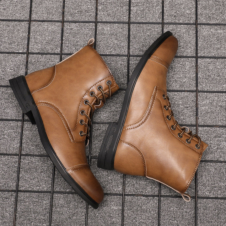 Morgan | Faux Leather Ankle Boots