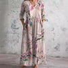 Caroline™ | Elegant Floral Summer Maxi Dress