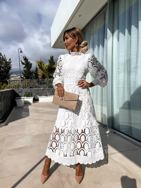 Georgia™ - Elegant French Lace Dress