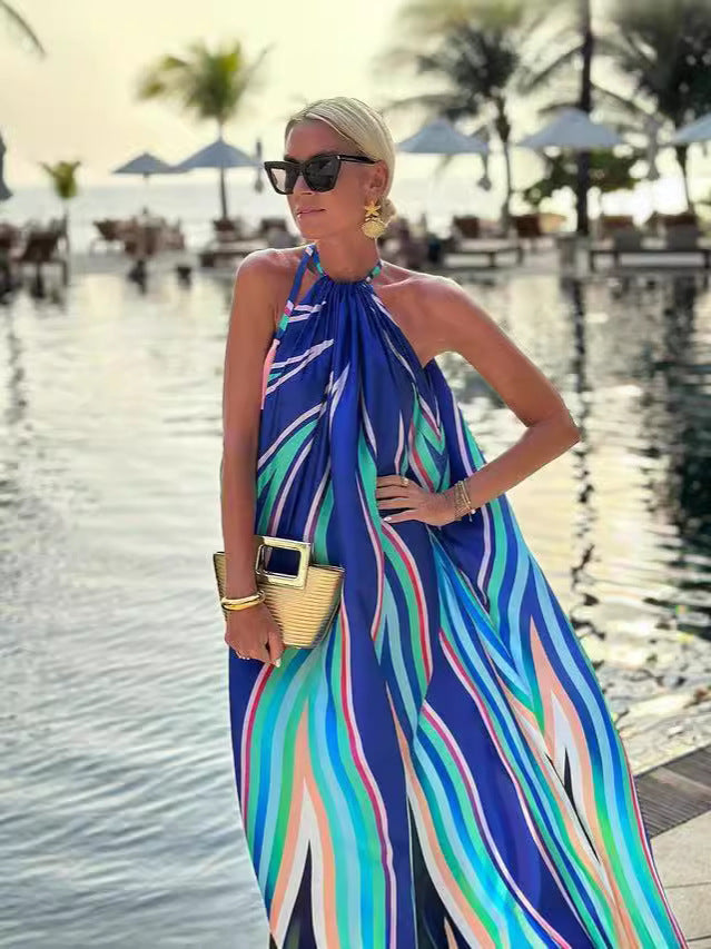 Carrie™ Halter Long Dress