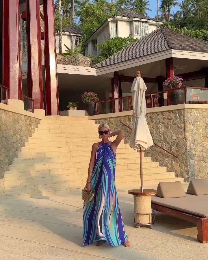 Carrie™ Halter Long Dress