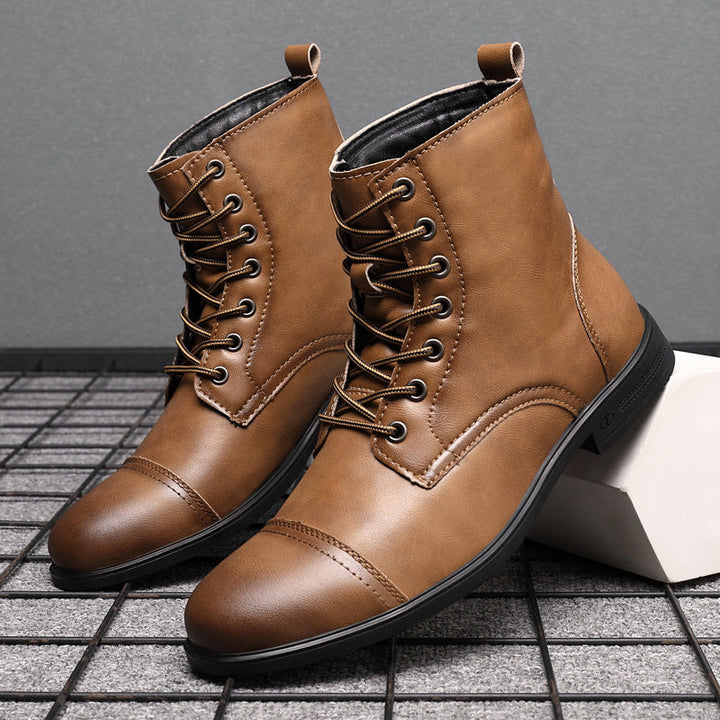 Morgan | Faux Leather Ankle Boots