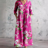 Fiona™ | Elegant Floral Summer Maxi Dress