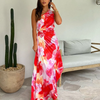 Celeste | Vibrant Tropical Evening Dress