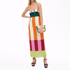 Paloma | Maxi Dress in Colorful Stripes