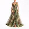 Giselle | Enchanting Wedding Guest Maxi Dress with Floral Print