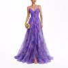 Giselle | Enchanting Wedding Guest Maxi Dress with Floral Print