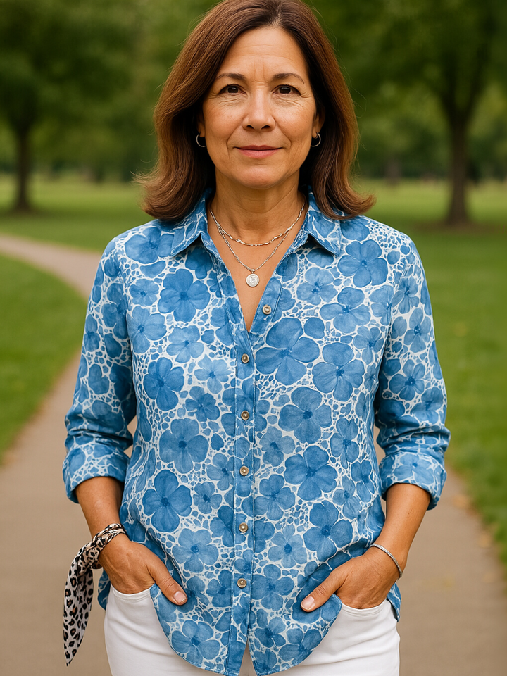 Effortless Elegance Button-Up Shirt