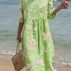 Casual Women's Dress with Floral Print
