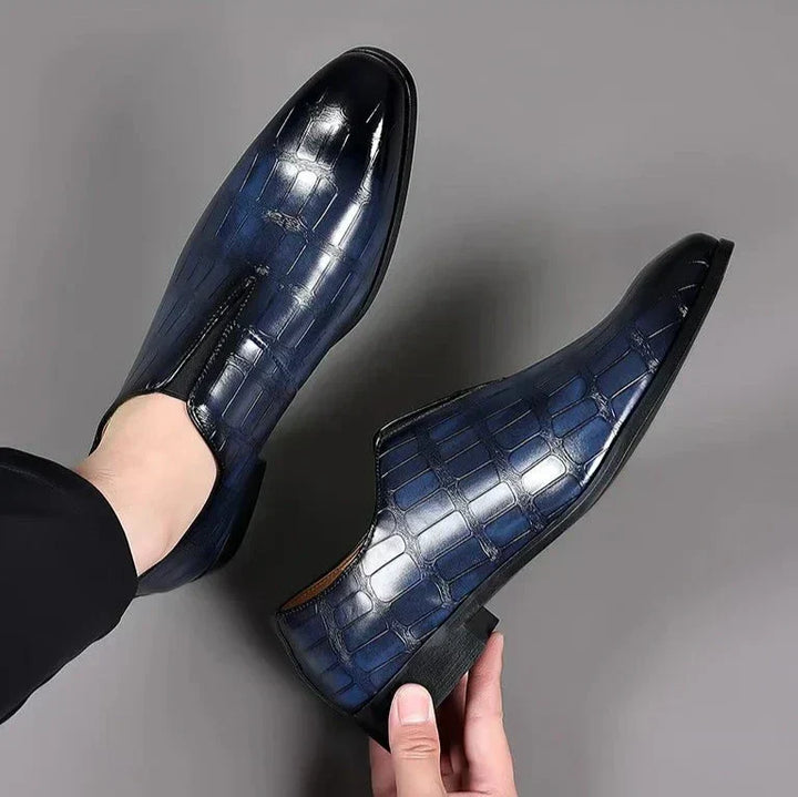Noah™ - Stylish Stone Pattern Slip-on Loafers