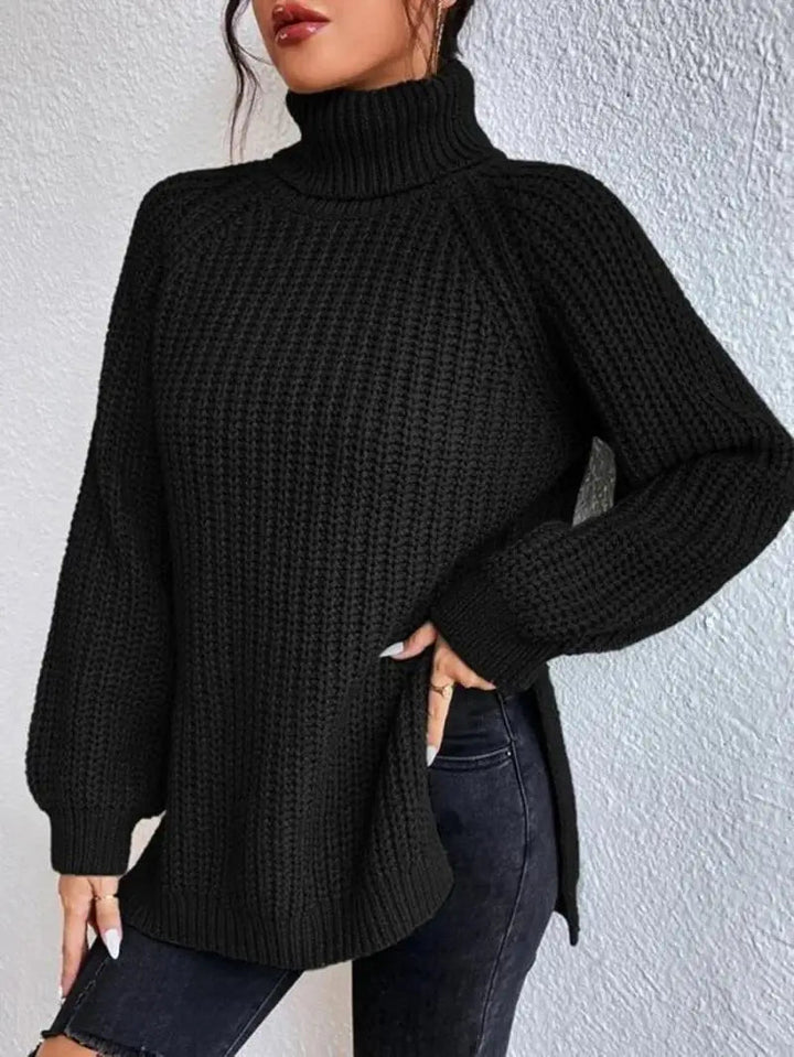 Mia™ - Comfortable Turtleneck Long Sweater