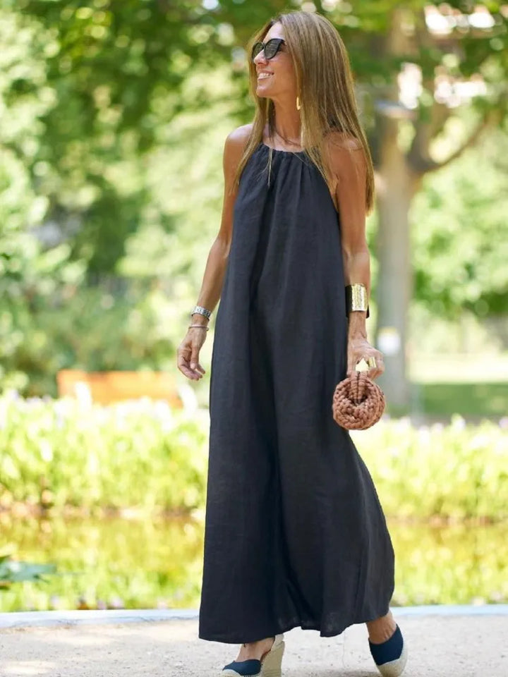 Gina™ - Long Halter Dress