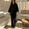 Grace™ - Vintage Casual Loose Pants with Shirt Set