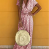 Maeve - Classic Charm Polka Dot Wrap Dress