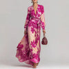 Roselle – Floral Wrap Maxi Dress