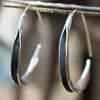 Simple Large Circle Earrings