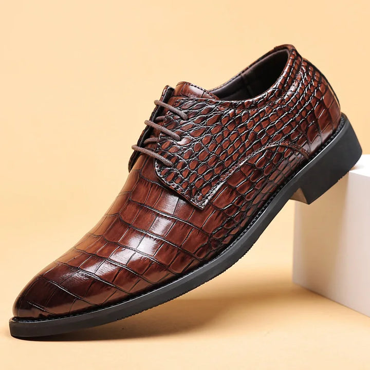 Lucas™ - Stylish Crocodile Pattern Shoes