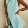 Nathalie | Ruffled Sleeveless Dress
