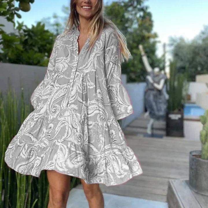 Everlen™ - Boho Bloom Midi Dress