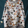 Cleo | Cool Chihuahua Sunglasses Print Blouse