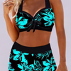 Josefa™ | High-Waisted Swimsuit with Floral Print