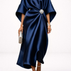 The Isadora Satin Maxi Dress