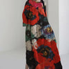 VICTORIA™ | Flattering Summer Floral Maxi Dress