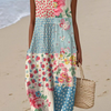 Anna | Midi Patchwork Dress