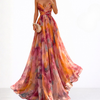 The Juliette Watercolor Maxi Dress
