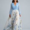 Abigail™ - Maxi Dress with Dazzling Floral Print