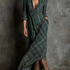 Valentina | Long Checkered Dress