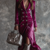 Danuta | Velvet Blazer Maxi Dress