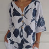 Sanne™ | Floral Button-Up Blouse