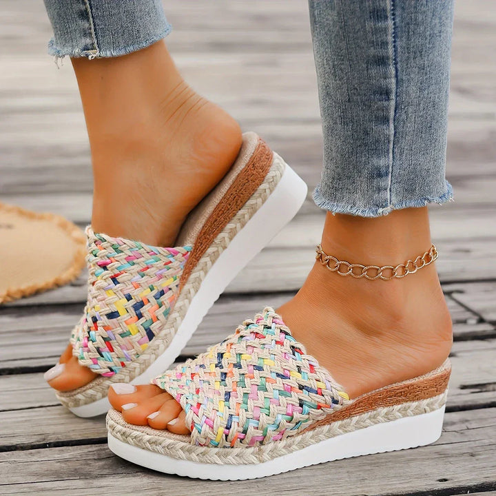 Lily™ - Colorful Woven Sandals