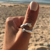 Adjustable Embrace Ring in Silver