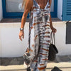 Abibi Maxi Cami with V-Neck Tie-Dye
