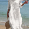 Embroidered Casual Women's Dress