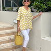 Chloe™ | Stylish V-Neck Blouse