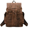 Backpack Large Capacity Leather Bag