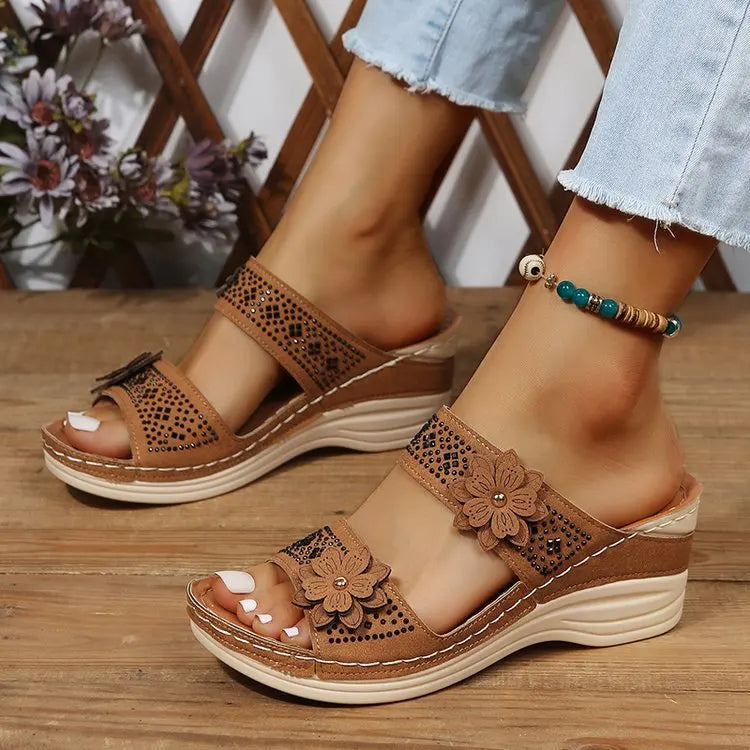 Mia™ - Orthopedic Open Toe Wedge Sandals