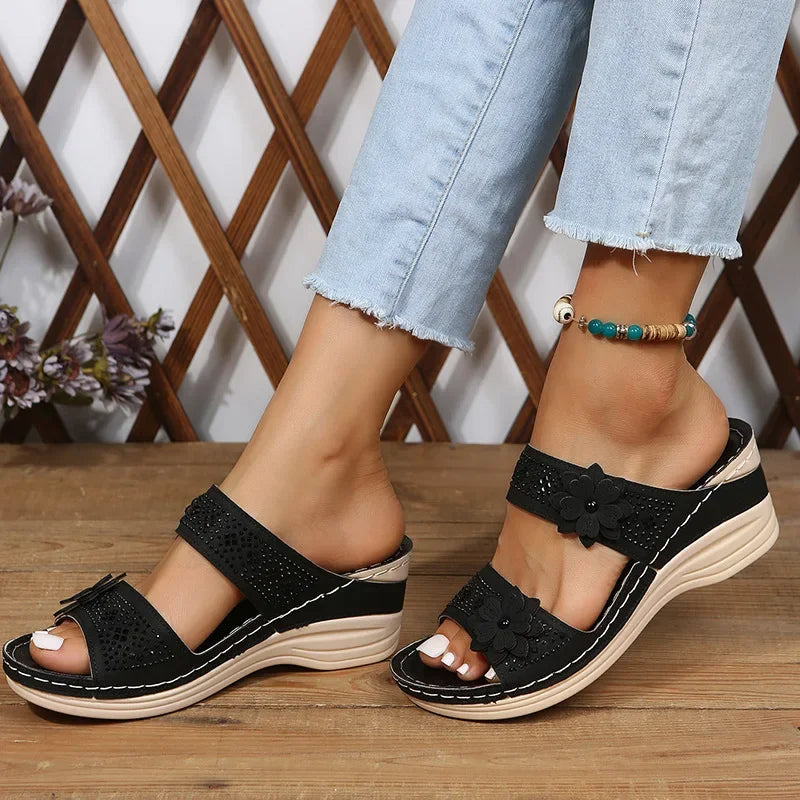 Mia™ - Orthopedic Open Toe Wedge Sandals