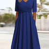 Pien - Crossover Dress With Short Sleeves