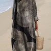 KAIA | ELEGANT GRAPHIC DRESS