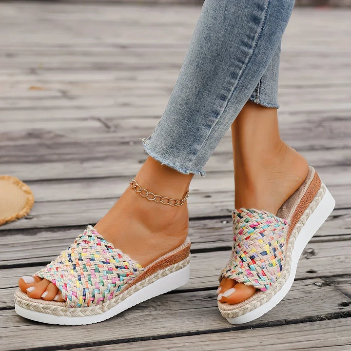 Lily™ - Colorful Woven Sandals