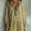Bohemian Print Flowy Mini Dress