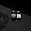 Pearl and Turquoise Beauty Ring