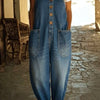 Lenna – Vintage Denim Jumpsuit