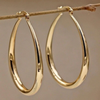 Exclusive vintage gold earrings