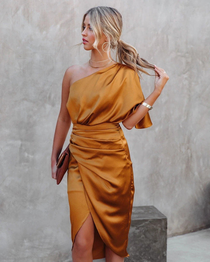 Maelle - Elegant Midi Dress